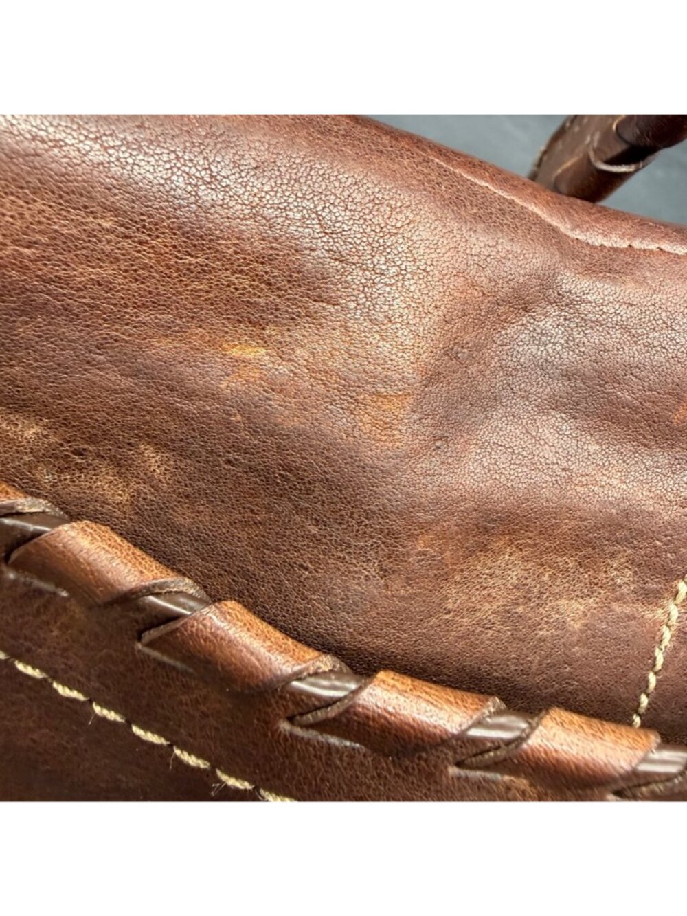 Vintage Y2K Coach Purse Ergo Belted Flap Brown Leather Horse Bit Shoulder Bag - Picture 12 of 16